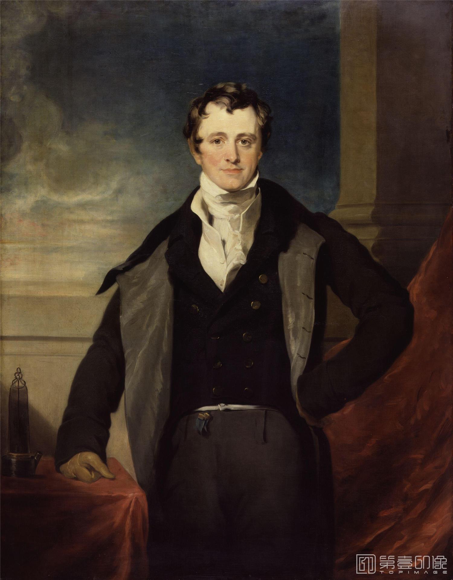 油画-国家肖像艺术博物馆-Sir Humphry Davy, Bt by Sir Thomas Lawrence-1230
